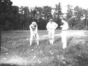 Jihoesk Jemina, lto 1925. Zleva: Prokop Sedlk, Jaroslav Hilbert, Adolf Hoffmeister