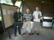 Kategorie mu�i HCP 18,5-36, 1.Milan Netolick�, 2.Martin Kukl�k, 3.V�clav Su�e�