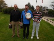 Zleva : 2. Vladim�r Hepner, 1. Zden�k Polavka, 3. Karel Eisler